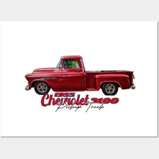 1955 Chevrolet 3100 Pickup Truck Posters and Art